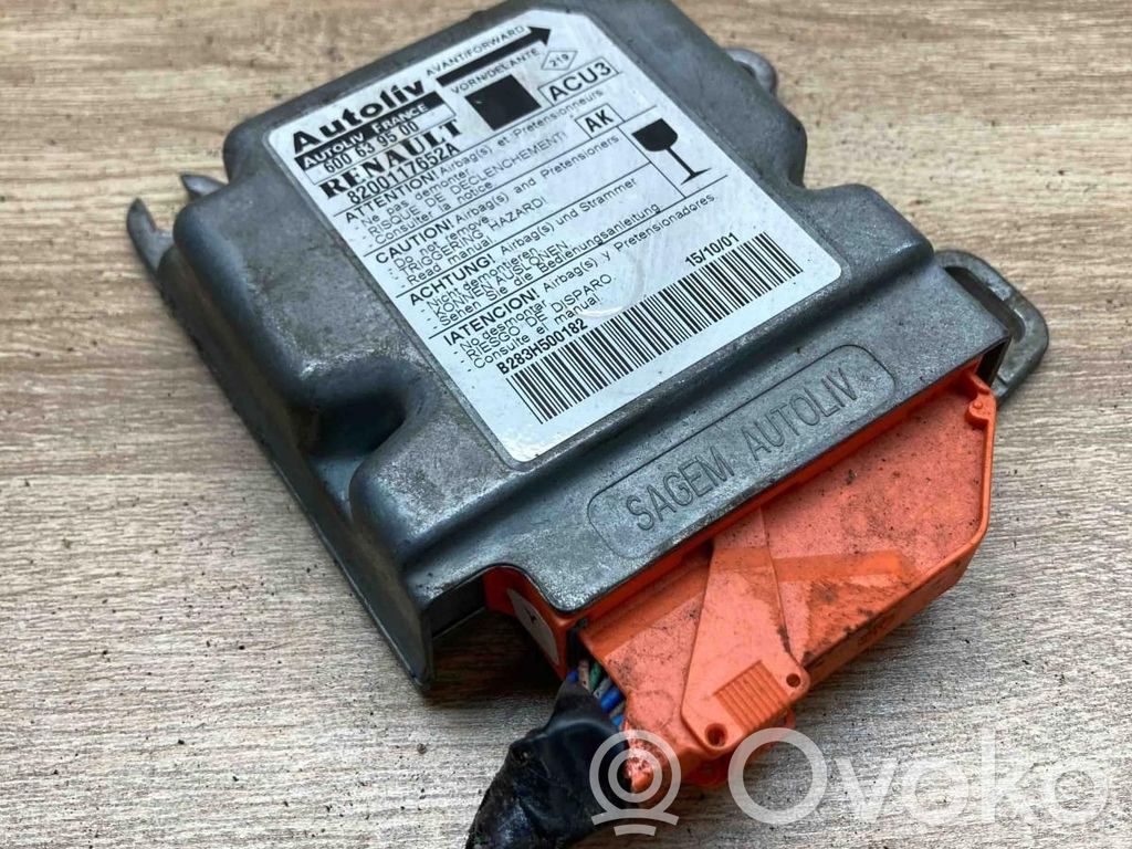 Renault Scenic I Module de contrôle airbag 