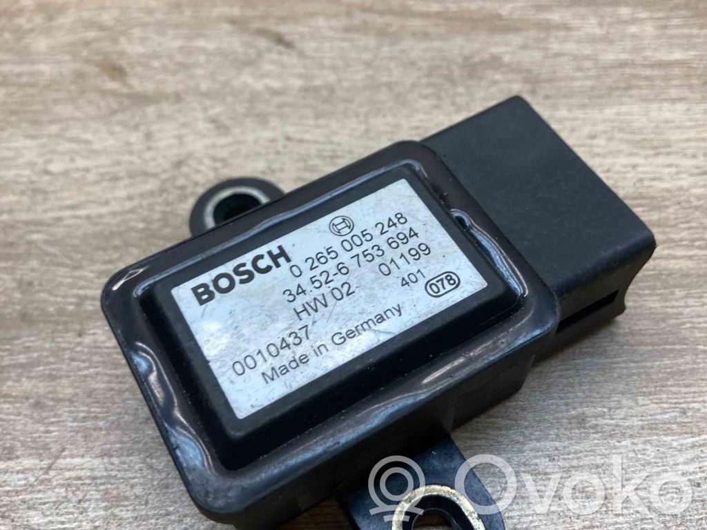 ESP Drehratensensor Querbeschleunigungssensor   6753694,0265005248