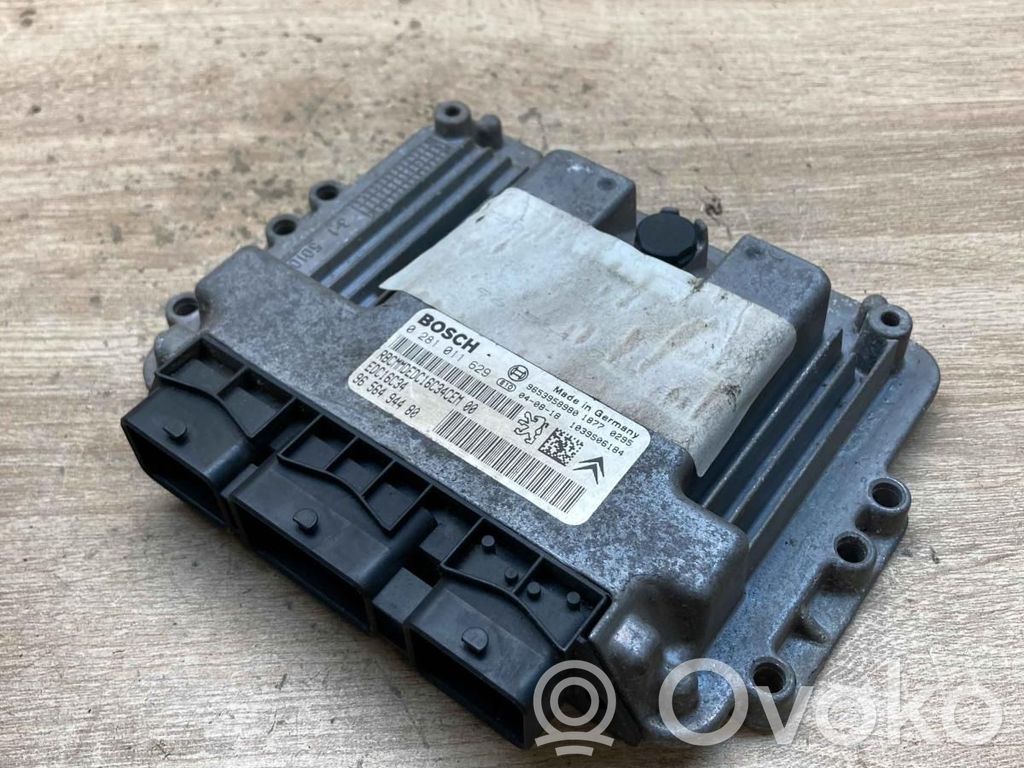 Engine control unit/module ECU   9656494480,0281011629