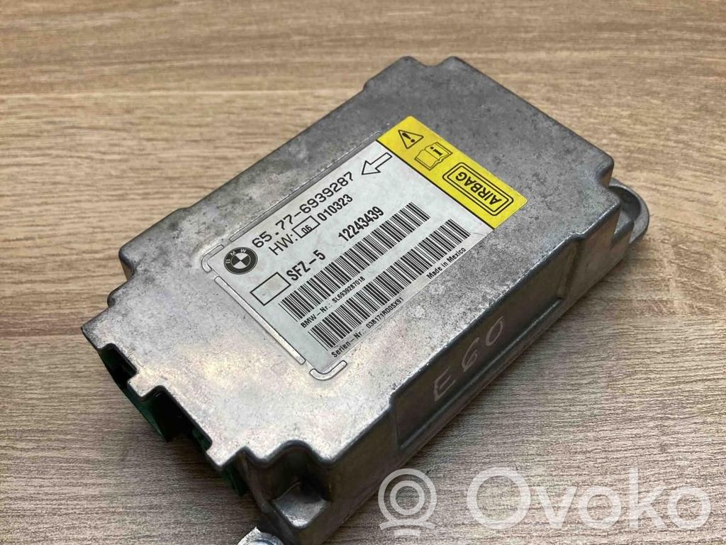 Unidad de control/módulo del Airbag   6939287,12243439