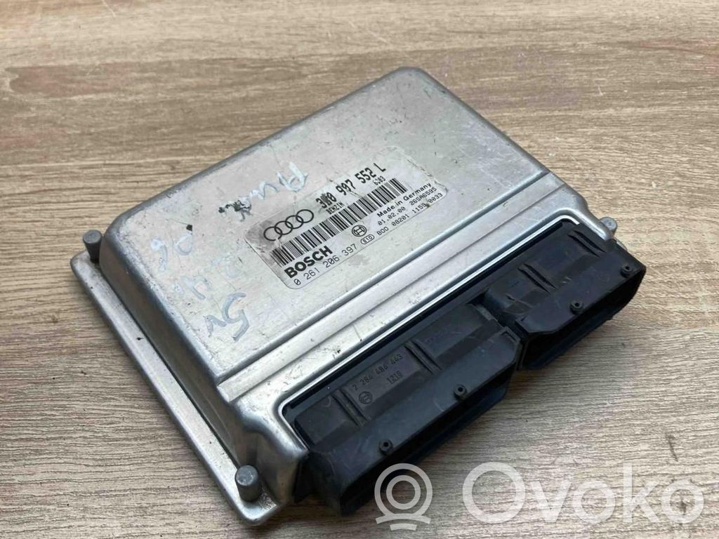 Audi A6 S6 C5 4B Unité de commande, module ECU de moteur 