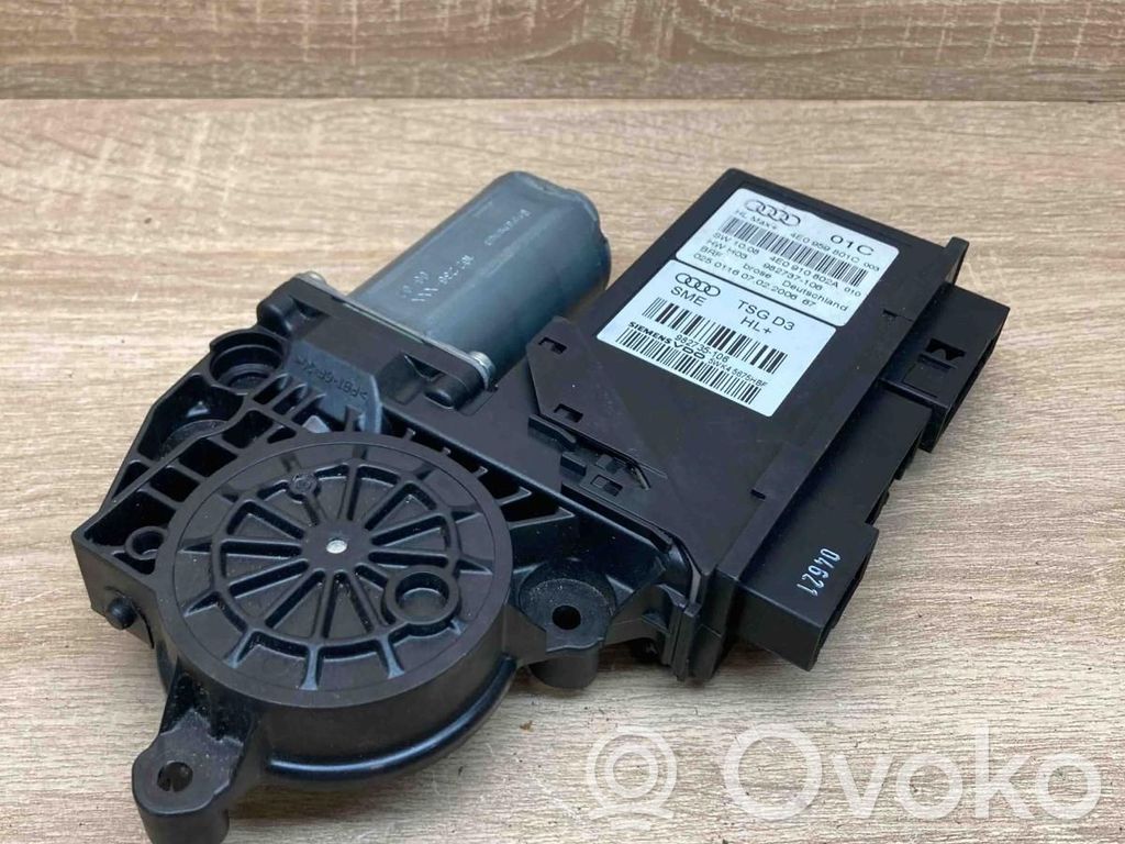 Audi A8 S8 D3 4E Rear door window regulator motor 