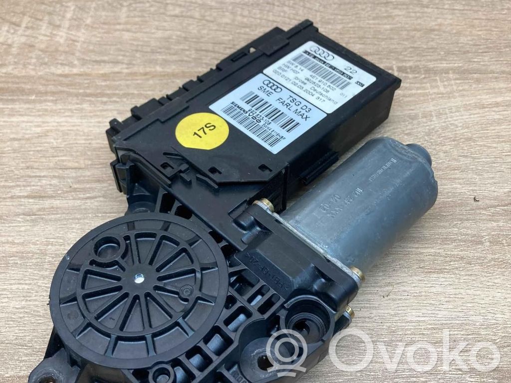 Audi A8 S8 D3 4E Front door window regulator motor 