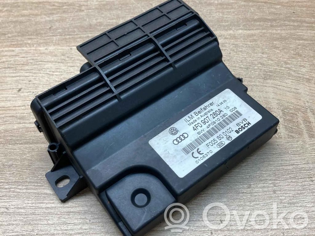 Audi A6 S6 C6 4F Unité de contrôle à bord d'alimentation 