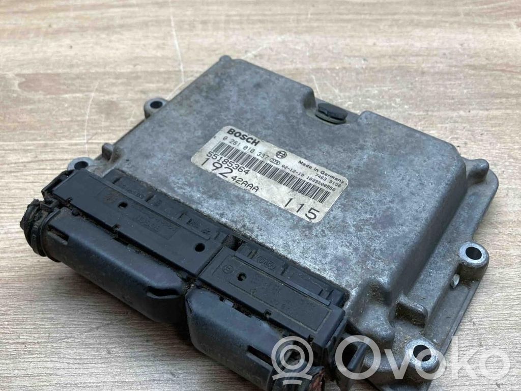 Engine control unit/module ECU   55185364,0281010337