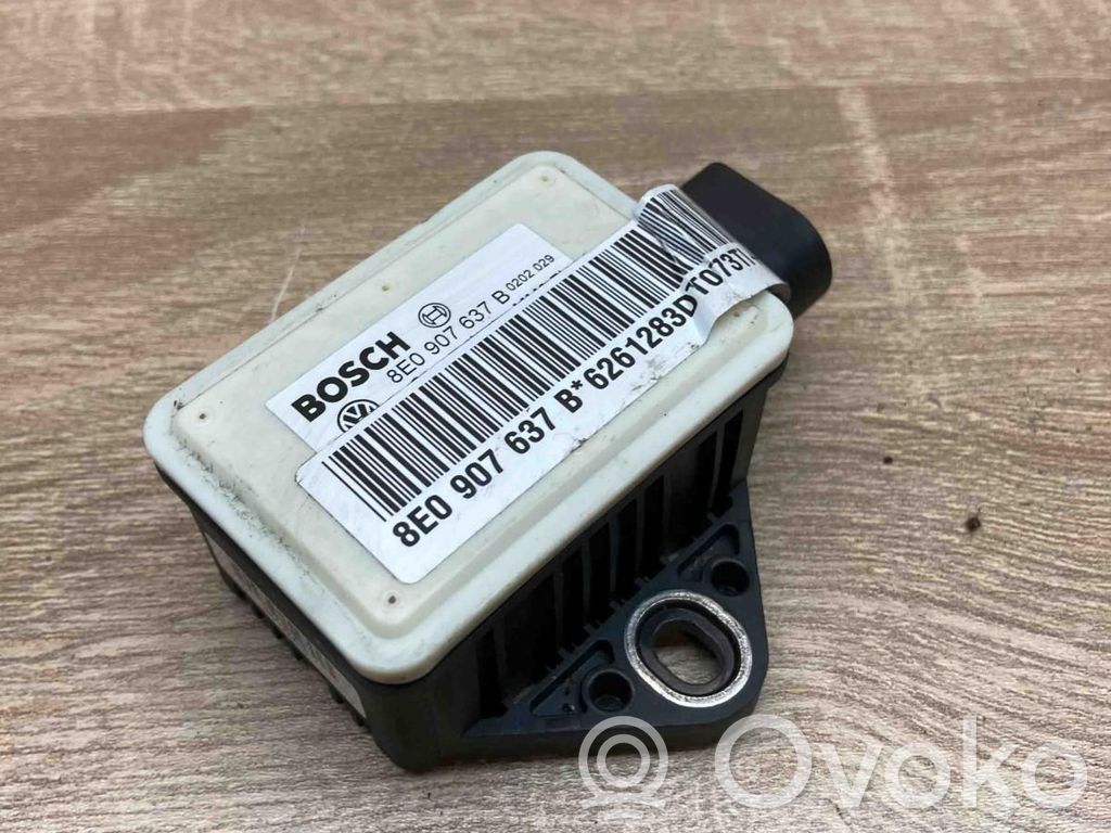 Audi A6 S6 C6 4F Capteur de vitesse de lacet d'accélération ESP