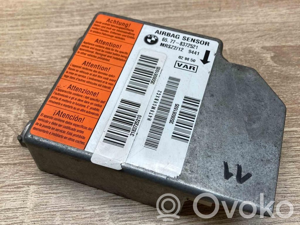Unidad de control/módulo del Airbag   8372521,MRSZ212