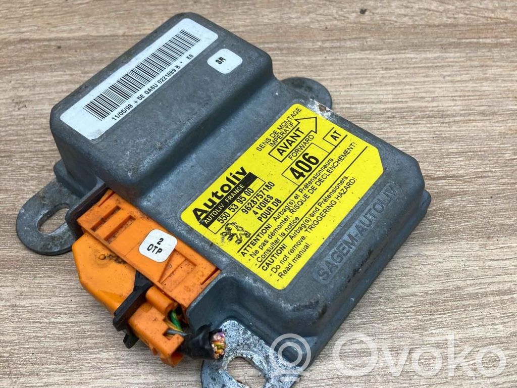 Peugeot 406 Unitate/modul de comandă airbaguri 