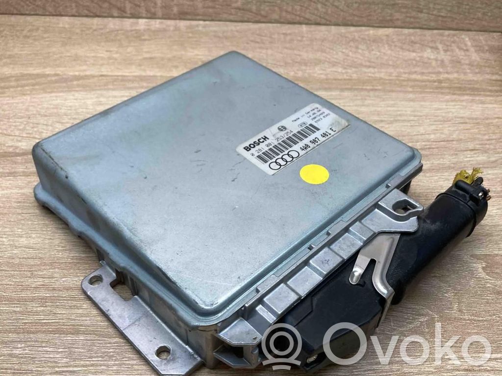 Engine control unit/module ECU   4A0907401E,0281001253