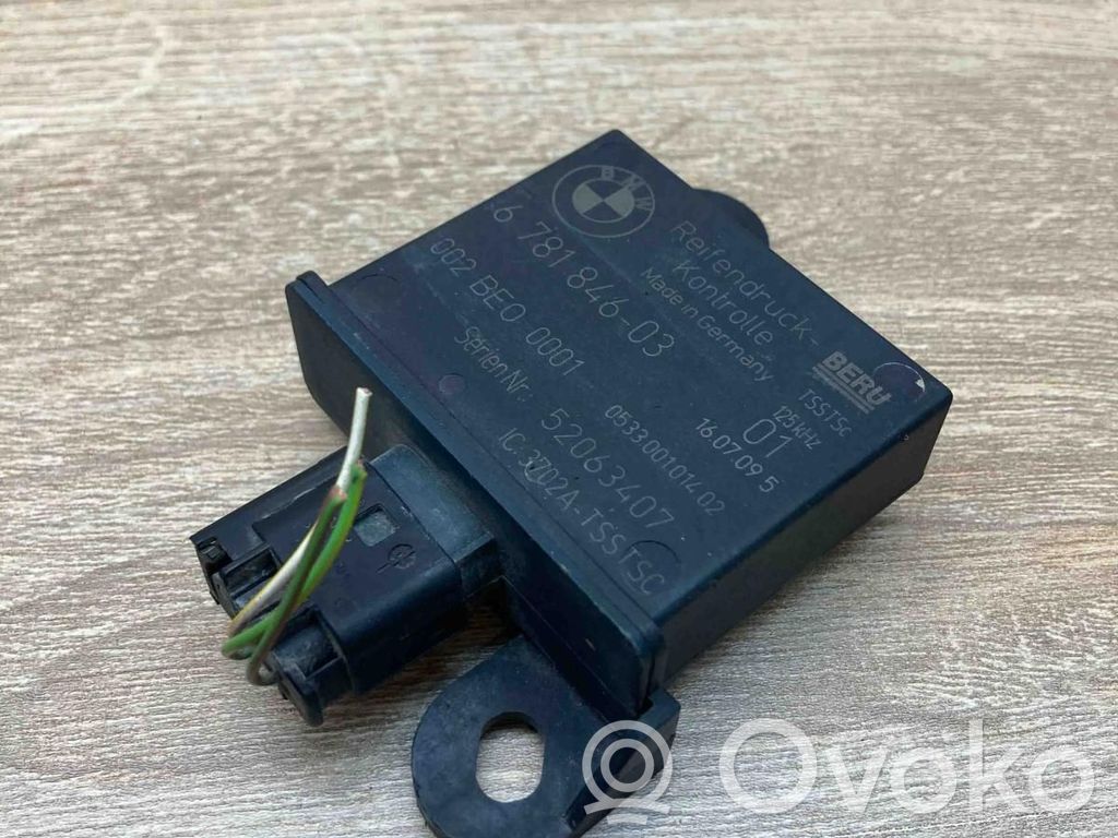 BMW 7 F01 F02 F03 F04 Centralina della pressione pneumatico 