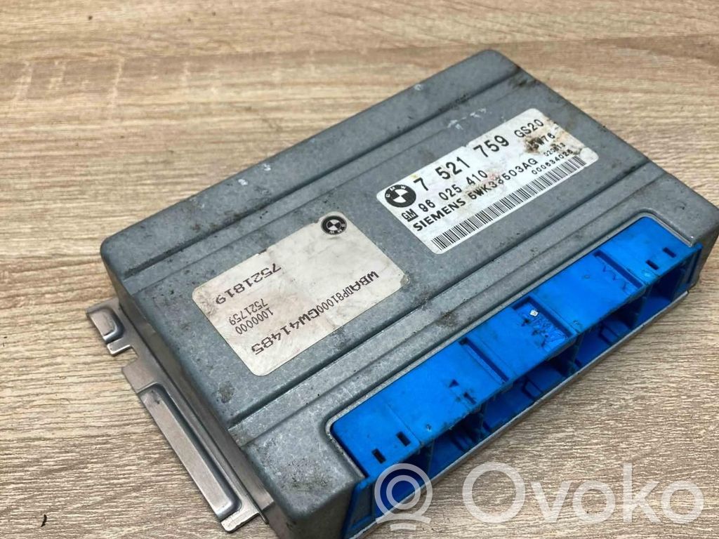 BMW 3 E46 Centralina/modulo scatola del cambio 