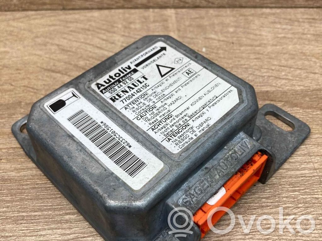 Renault Laguna I Module de contrôle airbag 