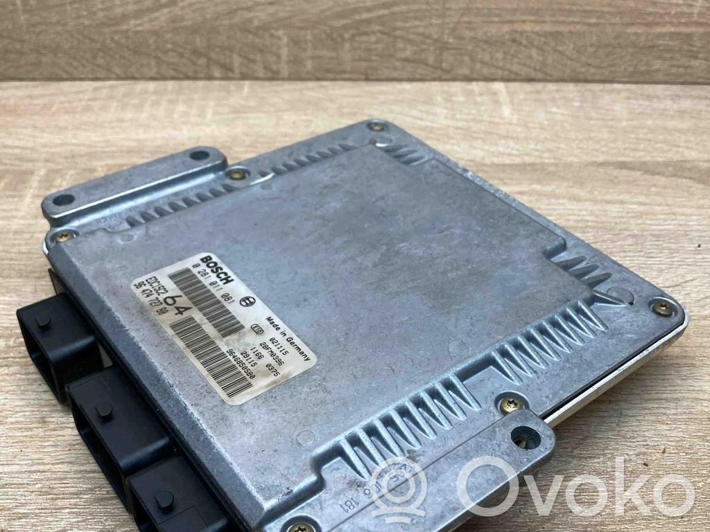 Peugeot 307 Unitate control motor/modul ECU 