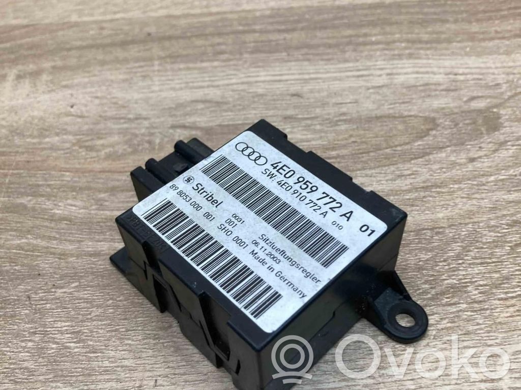 Modul comandă scaune   4E0959772A,4E0910772A