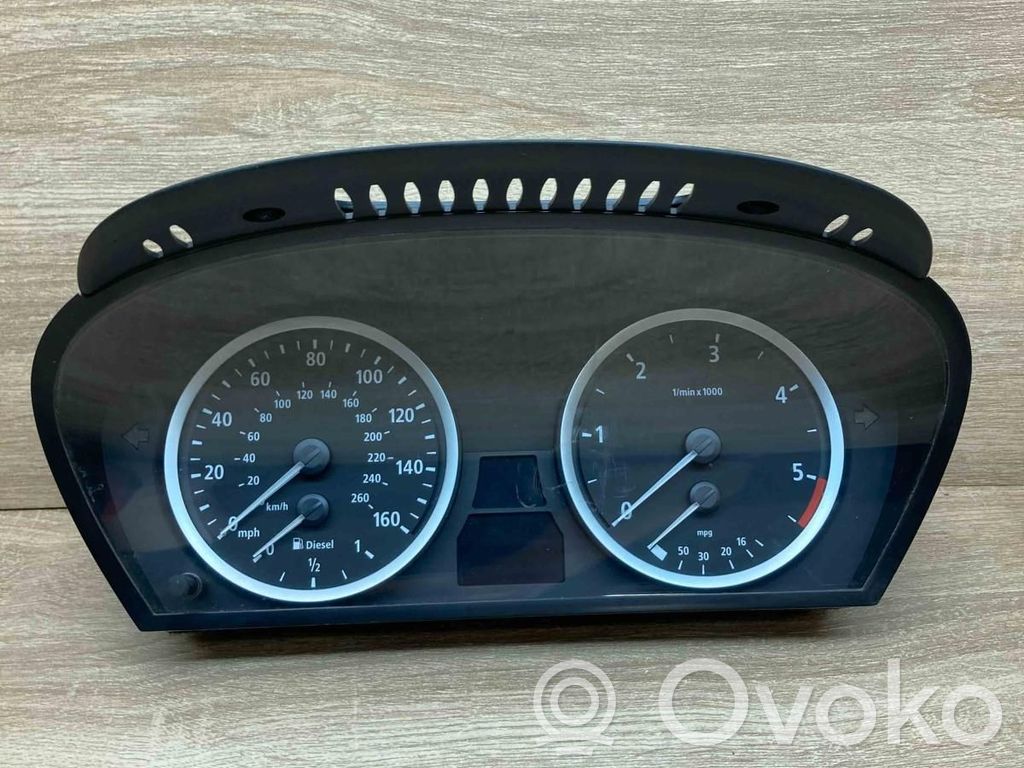 BMW 5 E60 E61 Velocímetro (tablero de instrumentos) 