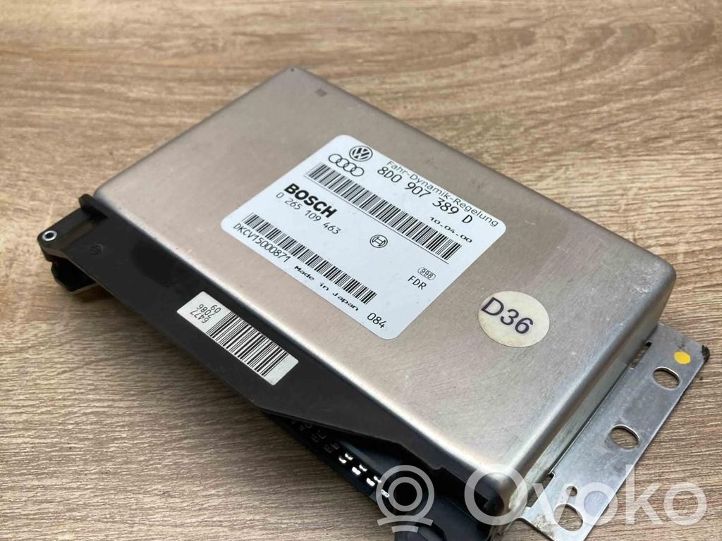Audi A4 S4 B5 8D Sensore di imbardata accelerazione ESP 