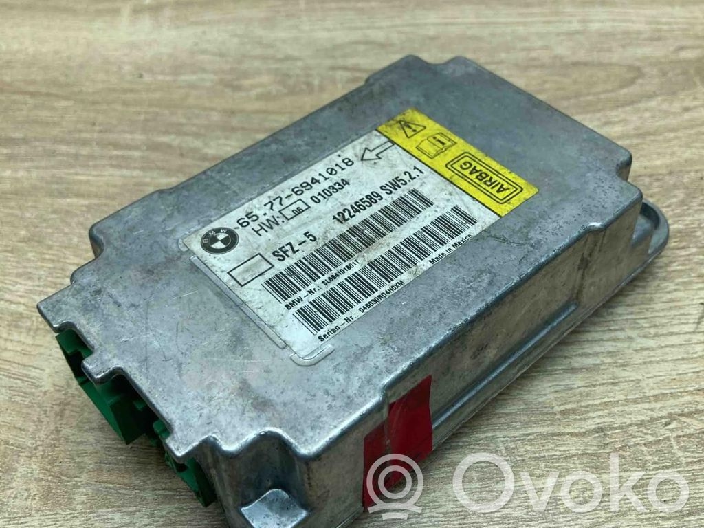 BMW 5 E60 E61 Centralina/modulo airbag 