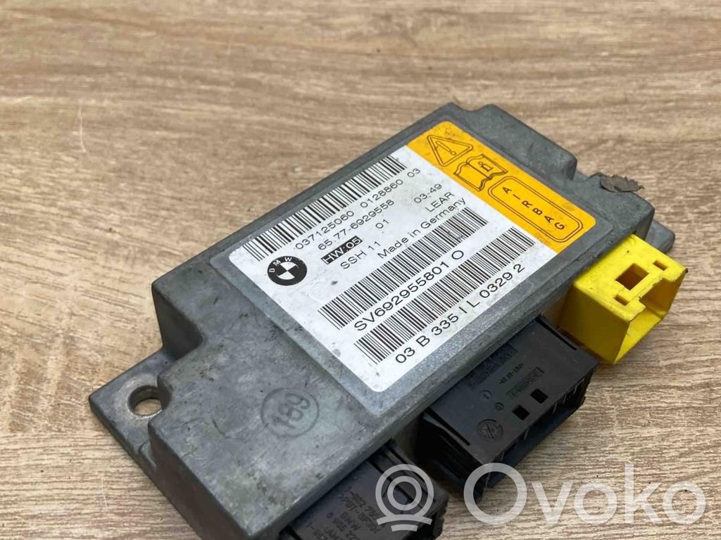 Centralina/modulo airbag   6929558