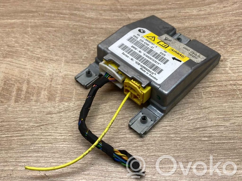 BMW 5 E60 E61 Module de contrôle airbag 