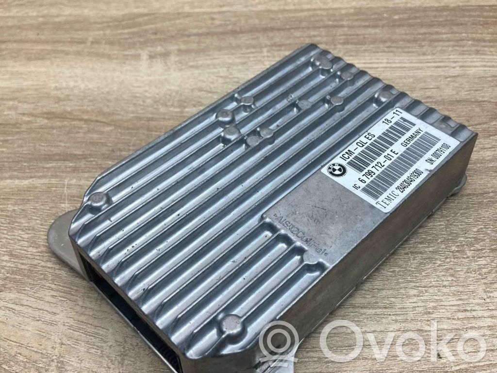 BMW 5 F10 F11 Modul unitate control suspensie pneumatică (spate) 