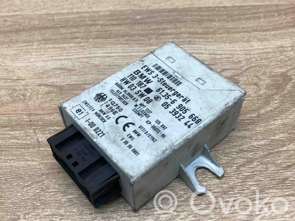 BMW 3 E46 Centralina/modulo immobilizzatore