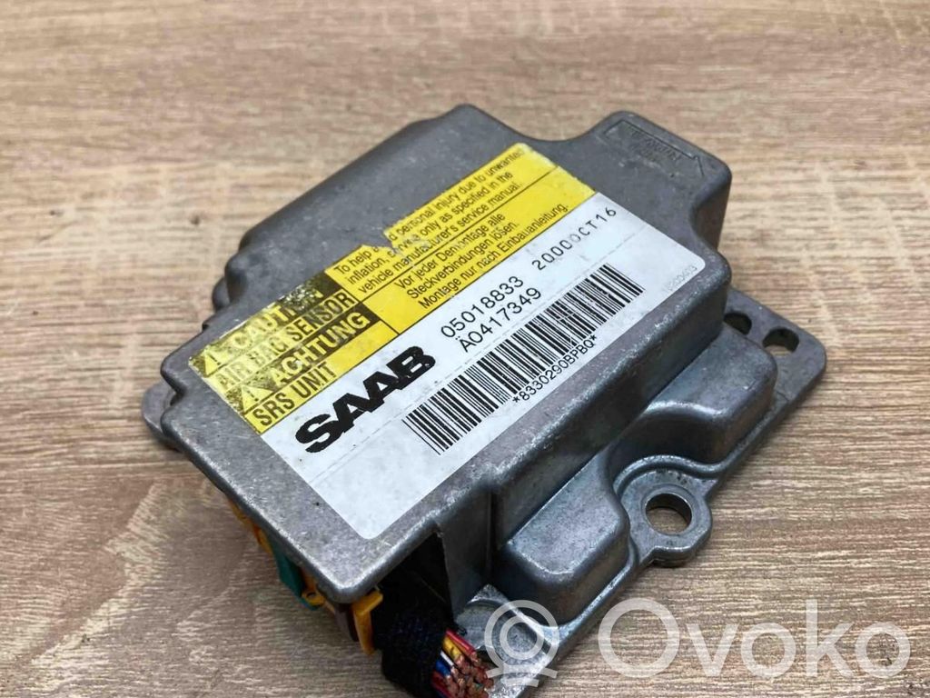 Saab 9-3 Ver1 Unitate/modul de comandă airbaguri 