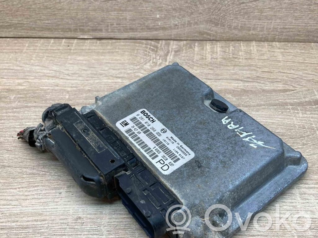 Opel Zafira A Unitate control motor/modul ECU 