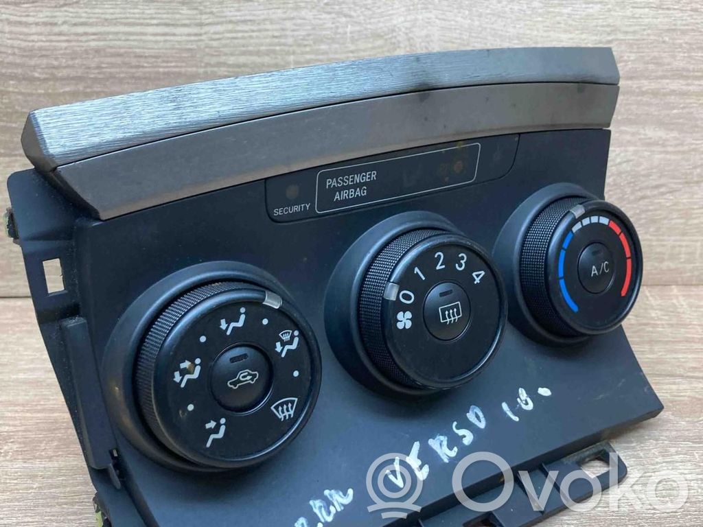 Toyota Verso Climate control unit 