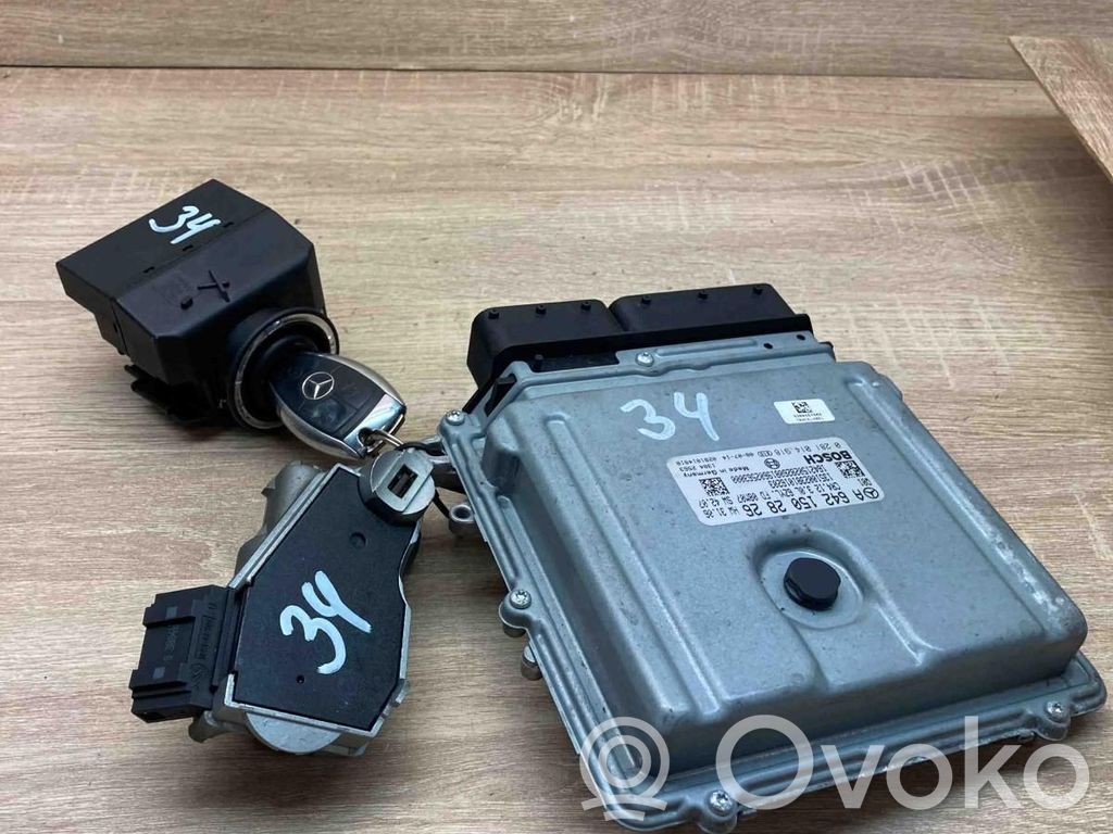 Mercedes-Benz E W211 Engine ECU kit and lock set 