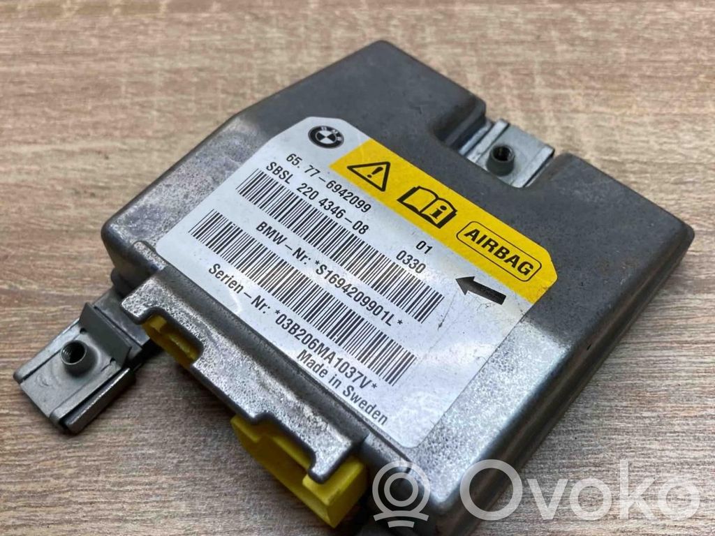 BMW 5 E60 E61 Centralina/modulo airbag 