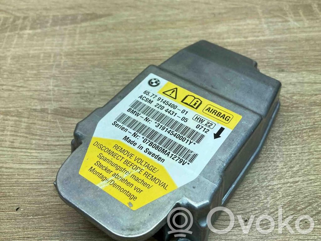 Module de contrôle airbag   9145400,220443105