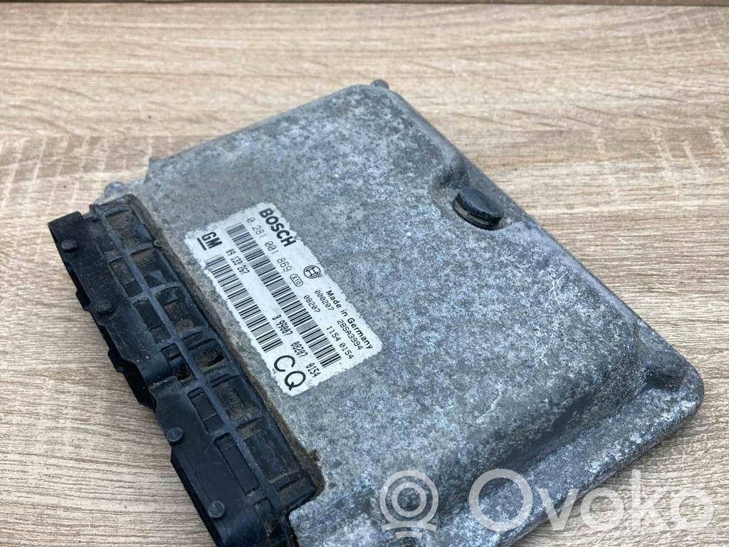 Opel Astra G Centralina/modulo motore ECU 