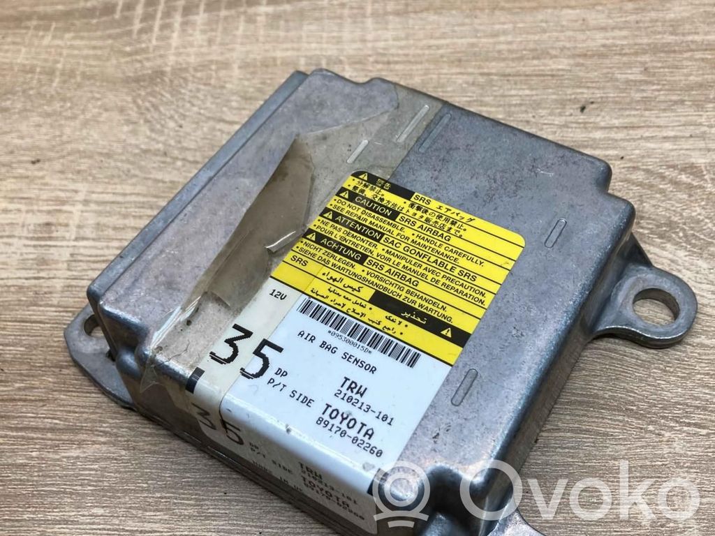 Toyota Corolla E120 E130 Airbag control unit/module 