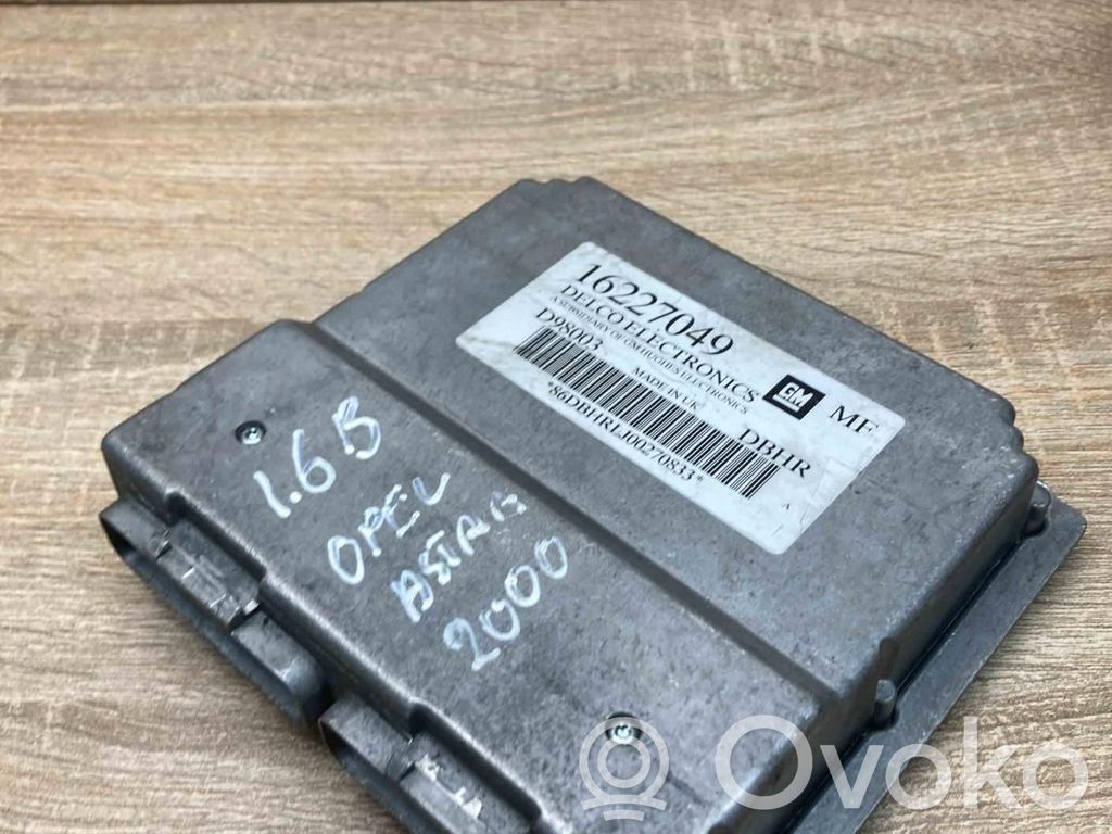 Opel Astra G Centralina/modulo motore ECU 