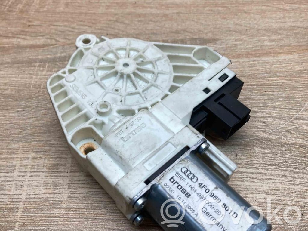 Audi A6 S6 C6 4F Motorino alzacristalli della portiera anteriore 