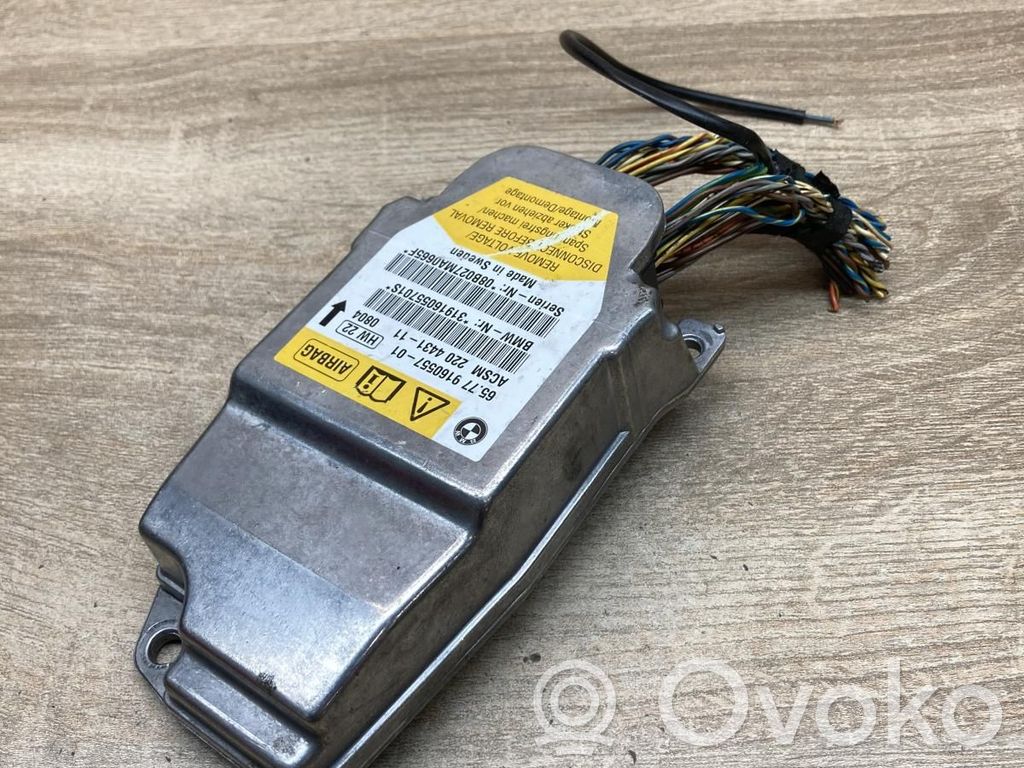 BMW 5 E60 E61 Unitate/modul de comandă airbaguri 