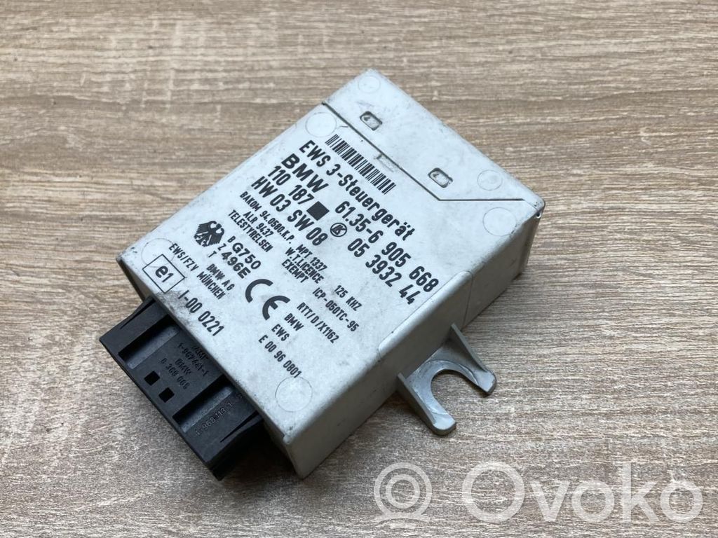 BMW 5 E39 Centralina/modulo immobilizzatore