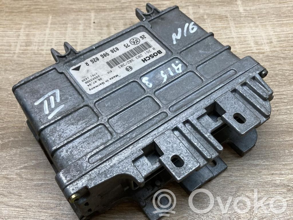 Unité de commande, module ECU de moteur   030906026R,0261203302