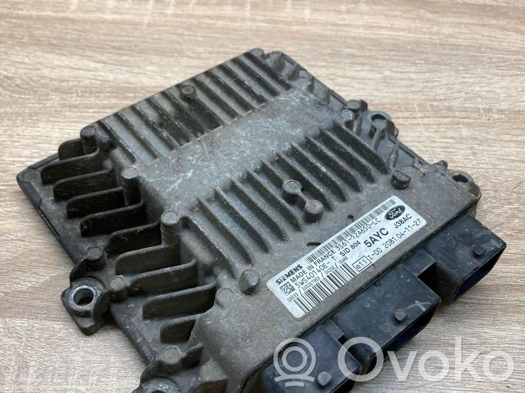 Ford Fiesta Unité de commande, module ECU de moteur 