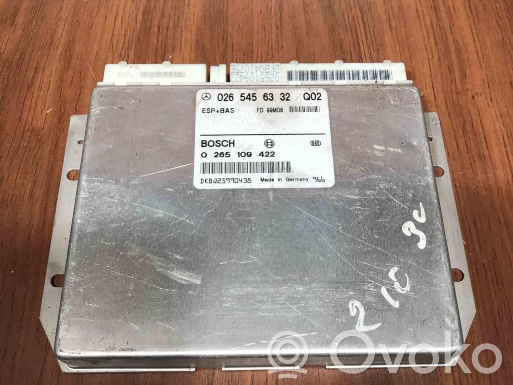 Mercedes-Benz E W210 Unitate control ESP (sistem de stabilitate) 