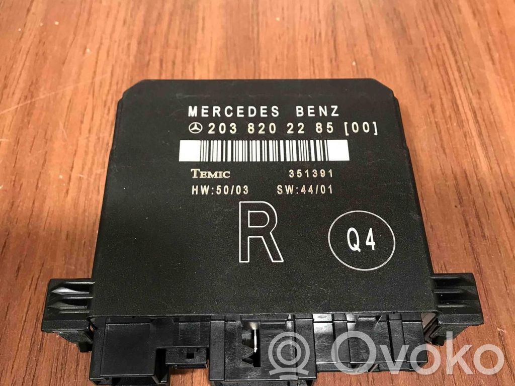 Mercedes-Benz C W203 Centralina/modulo portiere