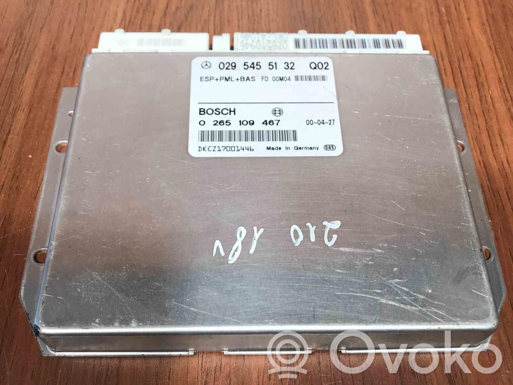 Mercedes-Benz E W210 ESP (stability system) control unit 