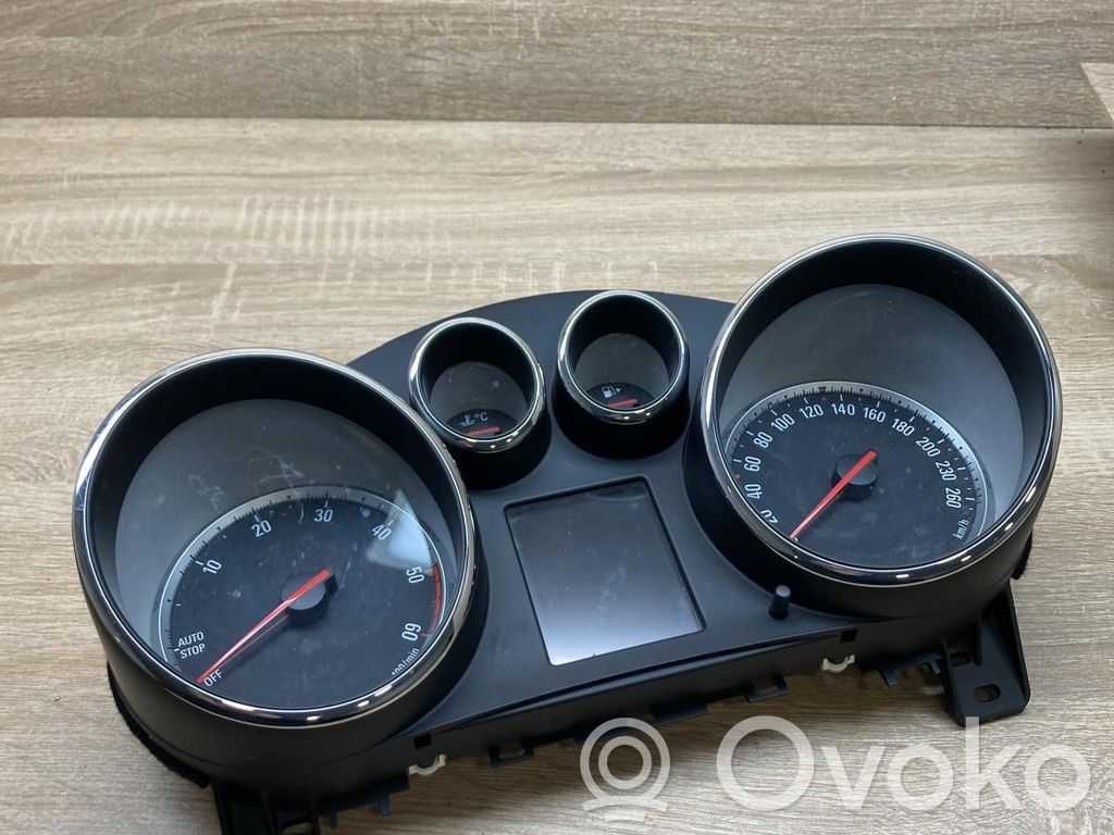 Opel Astra J Vitezometru (grup de instrumente) 