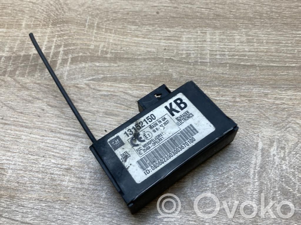 Opel Vectra C Module de pression des pneus 
