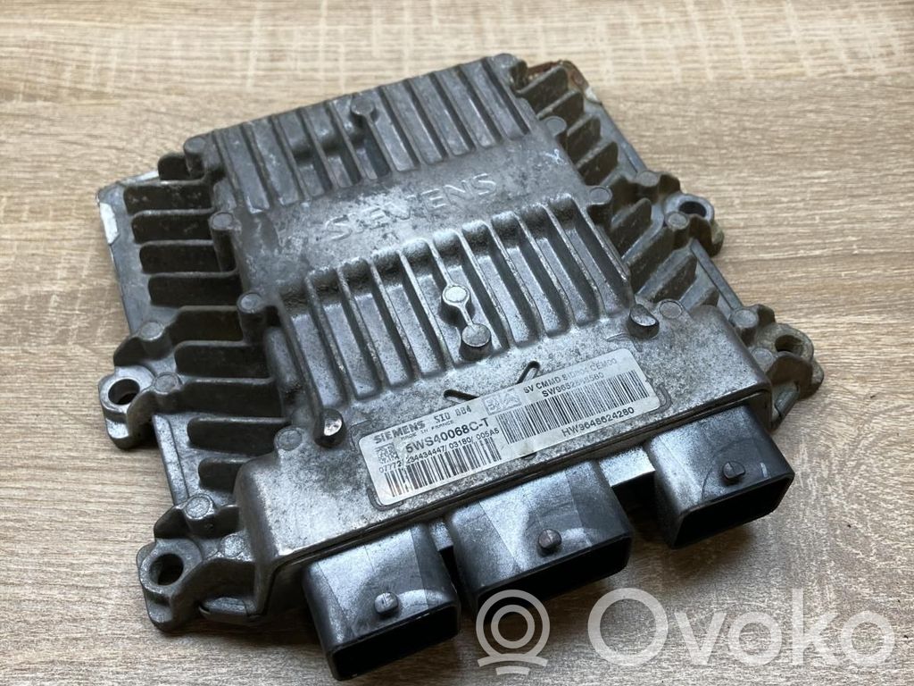 Citroen C3 Unité de commande, module ECU de moteur 