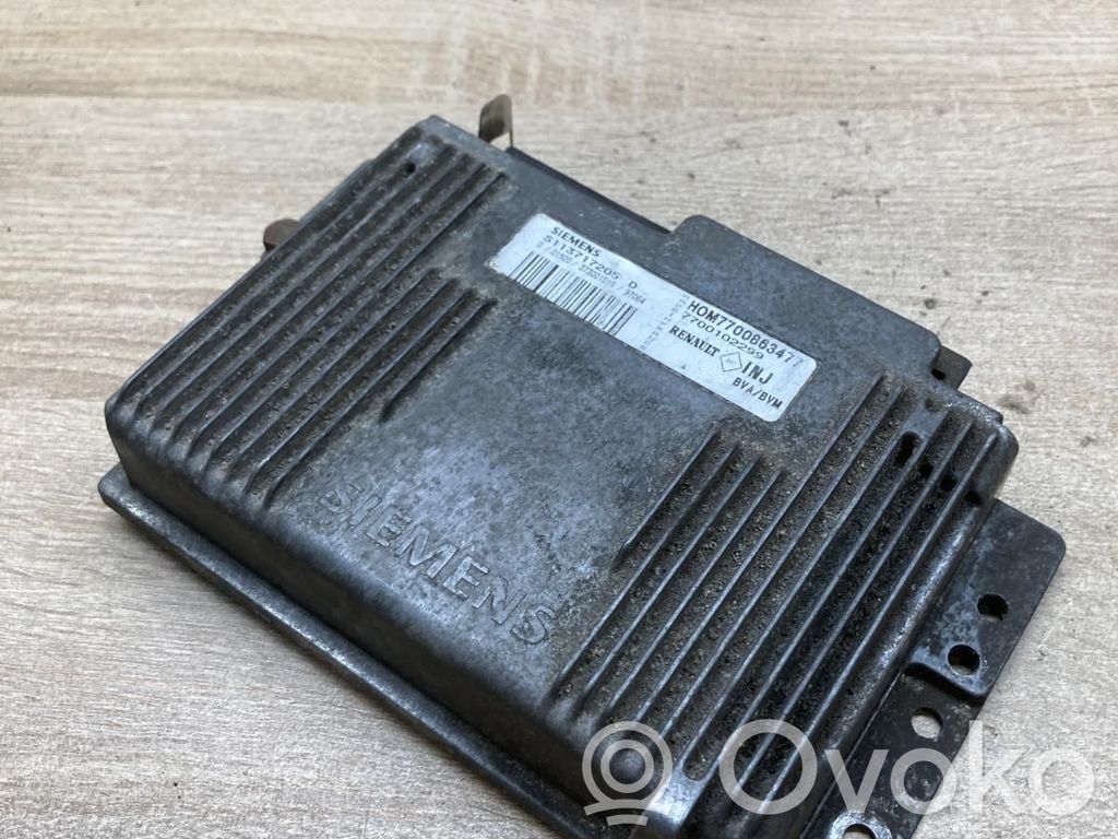 Engine control unit/module ECU   7700863477,S113717205D