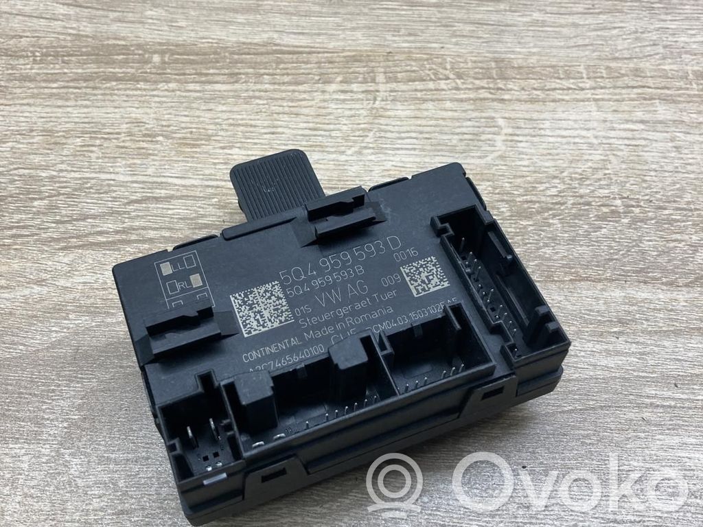 Volkswagen PASSAT B8 Oven ohjainlaite/moduuli 