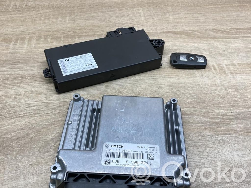 Engine ECU kit and lock set   8506374,9147226