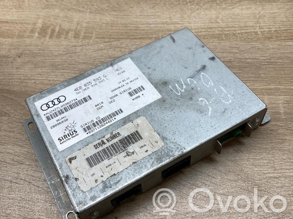 Audi A6 S6 C6 4F Unidad central de control multimedia 