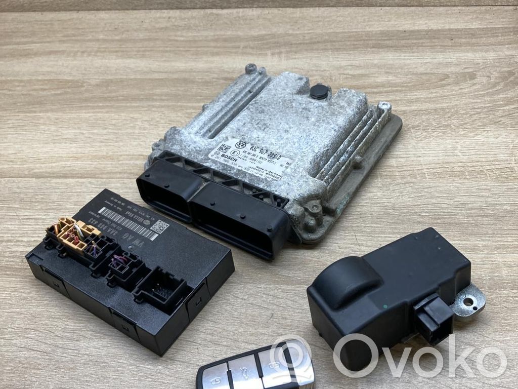 Volkswagen PASSAT B7 Kit cu ECU motor și set închidere uși 